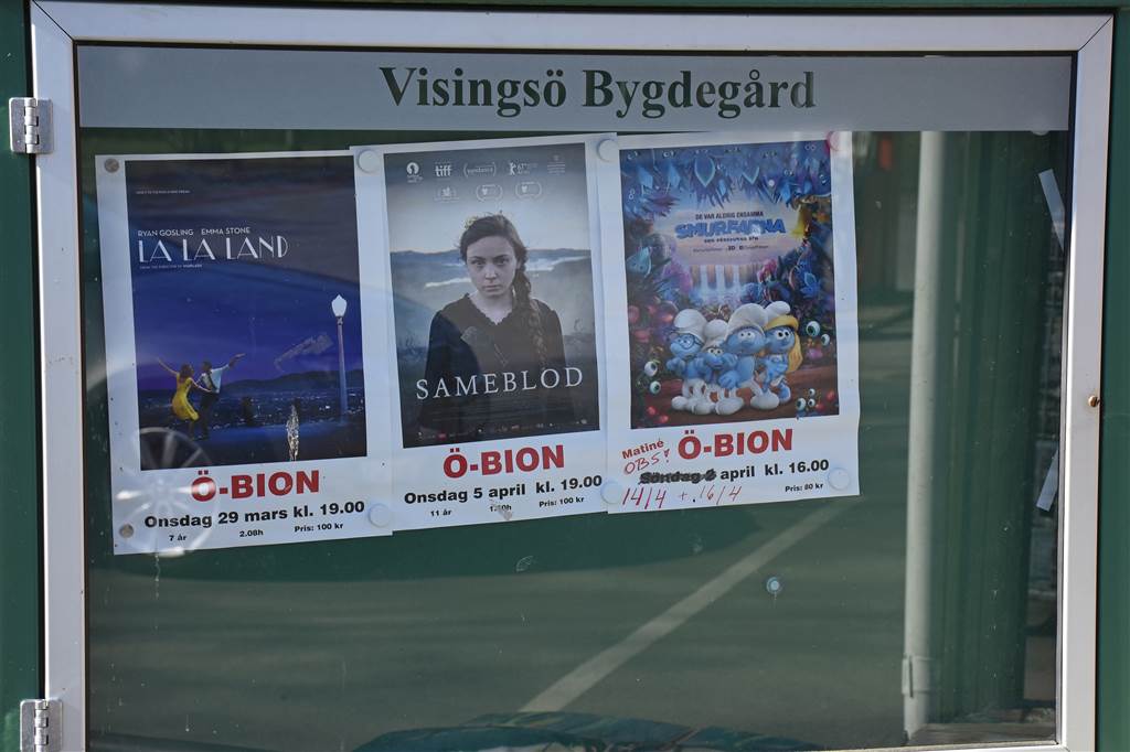 Ö-bion har visat filmer sedan 1957